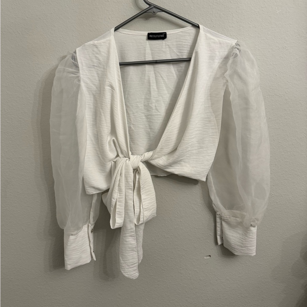 PrettyLittleThing Tie Across Top!